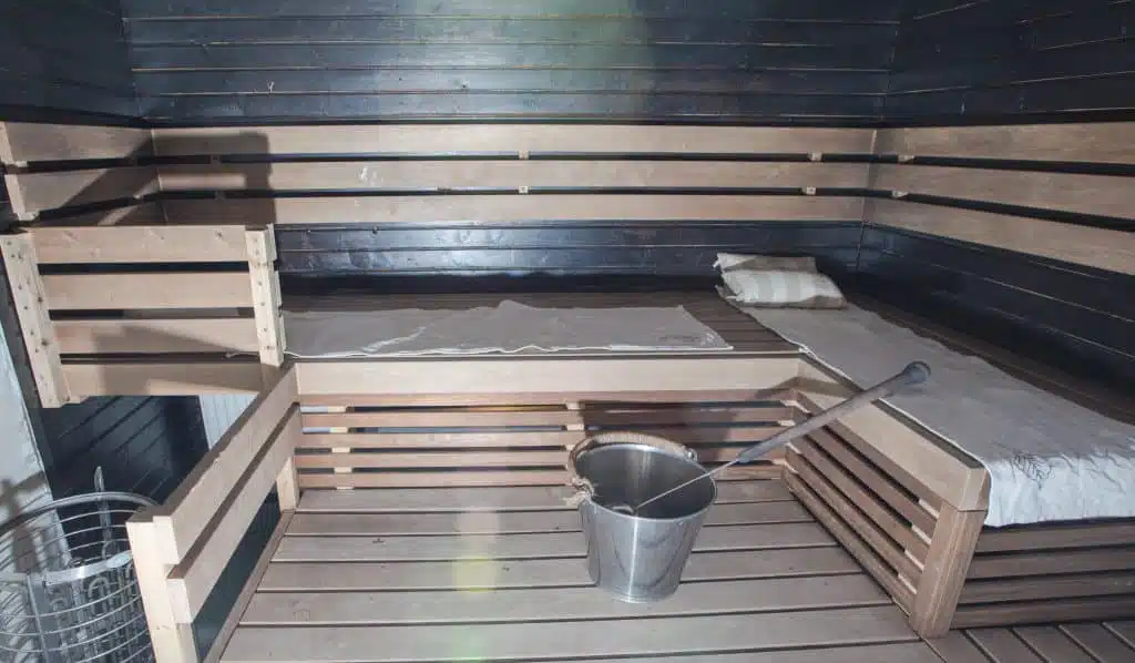 villa constantine sauna
